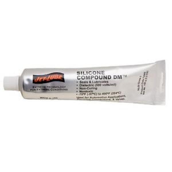 Jet-Lube 73560 DM Dielectric Silicone Grease, 5.3 oz. Squeeze Tube, Translucent #1 image