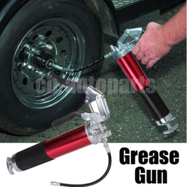 Top Heavy Duty Grease Gun 4,500 PSI Anodized Pistol Grip with Flex Hose US STOCK #1 image