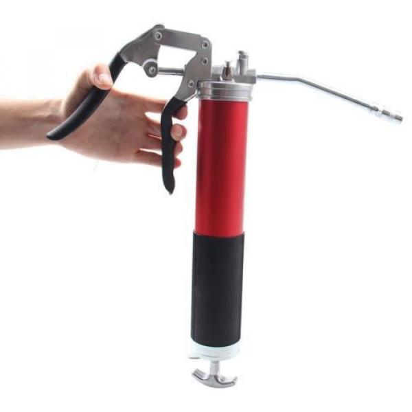 Top Heavy Duty Grease Gun 4,500 PSI Anodized Pistol Grip with Flex Hose US STOCK #2 image