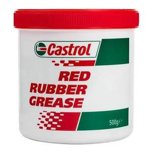 Castrol Motorcycle/Bike Red Rubber Grease/Lubricant For Brake System - 500g Tub #1 image