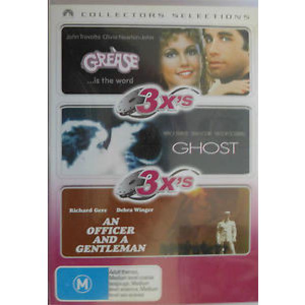 GREASE, GHOST, AN OFFICIER AND A GENTLEMAN, 3 DISC #1 image