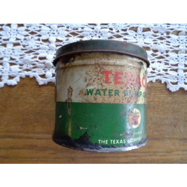VINTAGE TEXACO WATER PUMP GREASE CAN, FAIRLY RARE, CHECK IT OUT #5 image
