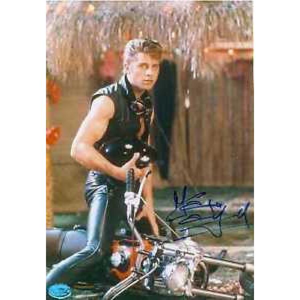 Maxwell Caulfield autographed 8x10 Photo (Grease 2) Image #2 #1 image