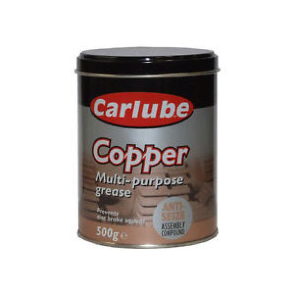 Carlube Copper Multi Purpose Grease 500g XCG500 Anti-Seize Assembly Compound Tin #1 image