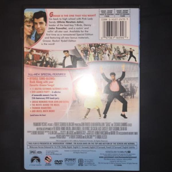 ⭐️ Grease Rockin Rydell Edition ⭐️ 2006 DVD (Not Blu-ray)  #3 image