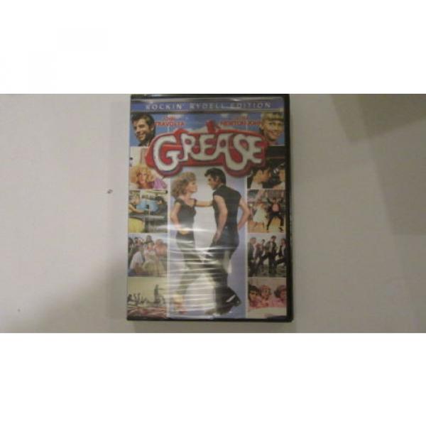 Grease John Travolta Olivia Newton John Sealed DVD FREE Shipping #1 image
