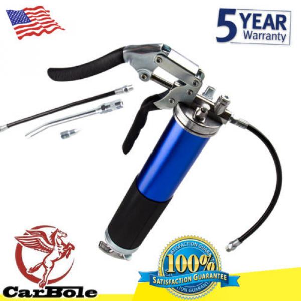 CarBole 4,500 PSI Heavy Duty Grease Gun Anodized Pistol Grip High Quality-Blue #1 image