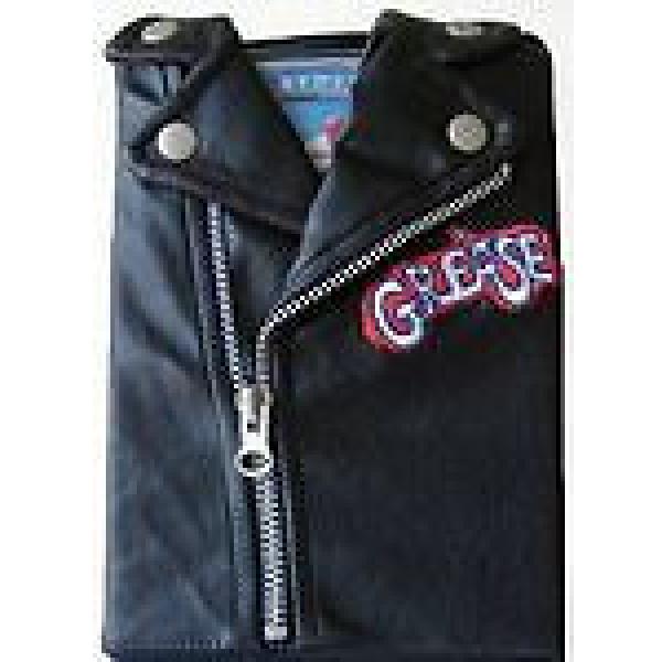 Grease Black Leather Jacket Case Rockin&#039; Rydell Edition DVD Movie #1 image