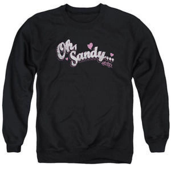 Grease Oh Sandy Mens Crewneck Sweatshirt Black #1 image