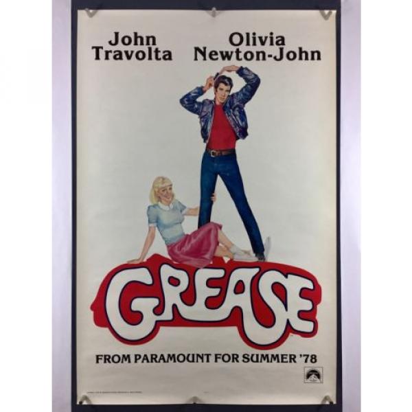 GREASE Teaser (VeryFine) Rolled Movie Poster One Sheet 1978 John Travolta 5269 #1 image