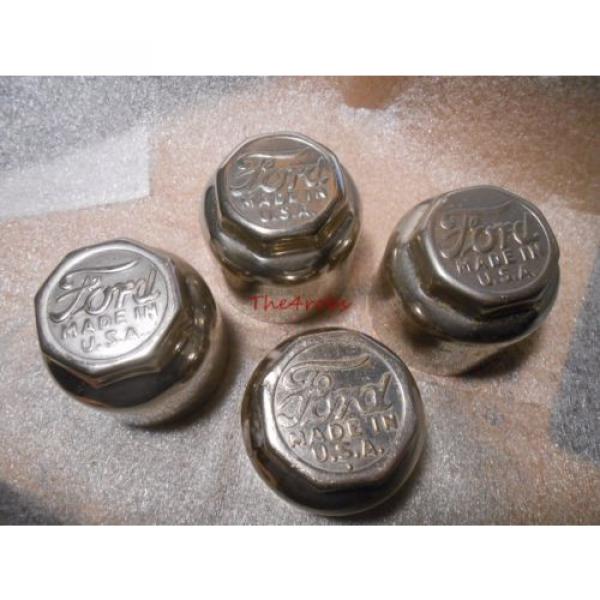 Four Ford Model T Hub Caps Grease Dust Nut 1920s Era #1 image
