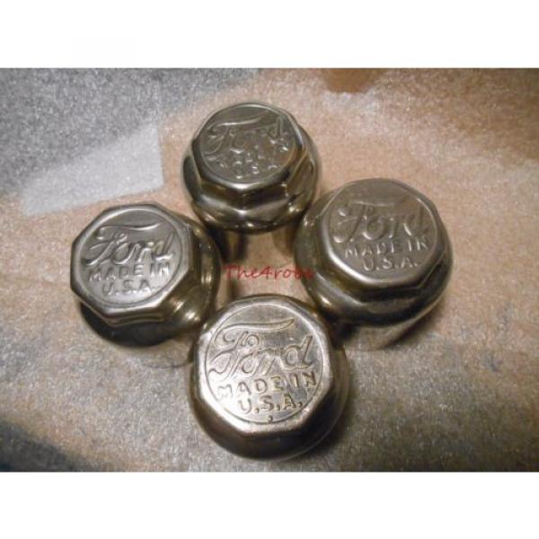 Four Ford Model T Hub Caps Grease Dust Nut 1920s Era #2 image