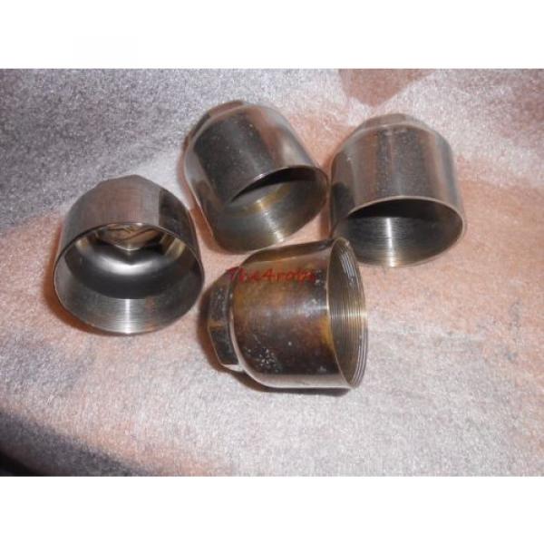 Four Ford Model T Hub Caps Grease Dust Nut 1920s Era #3 image