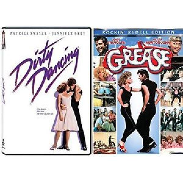 Dirty Dancing DVD Set &amp; Grease Movie Musical Set #1 image