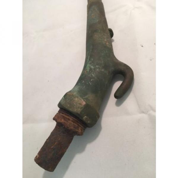 Original Petrol bowser nozzle – manual, fuel, brass, vintage, pump, grease, oil #5 image