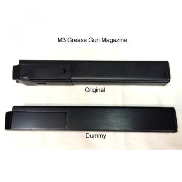 WWII M3 Grease Gun 30 Rnd Dummy Magazines - 3 Cell Pouch Pack (3) #2 image