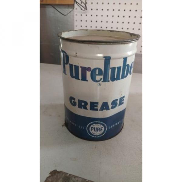 Vintage Purelube Grease can made by The Pure Oil company #1 image