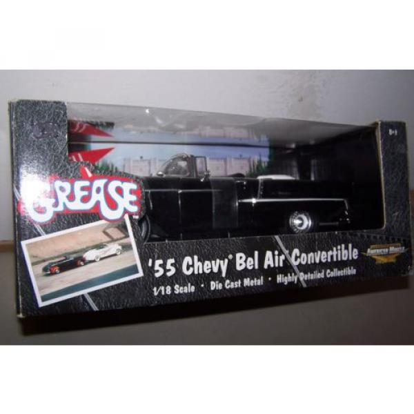 Diecast 1/18 Grease 1955 Chevy Bel Air Convertible #3 image