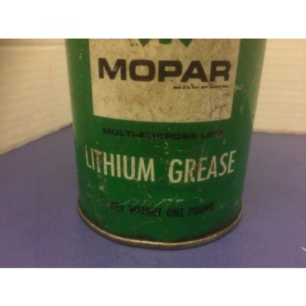 Vintage Mopar Lithuim Grease One Pound Can #3 image
