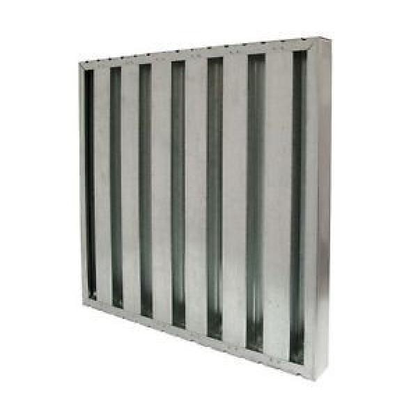 Air Handler Galvanized Steel Grease Filter, 25x20x2, Qty of 2, 300 fpm (8852eIF1 #1 image