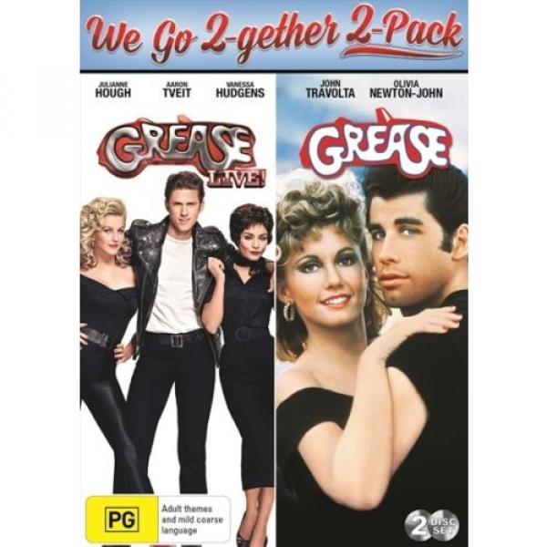 Grease Live / Grease (DVD) (Region 4) Aussie Release #1 image