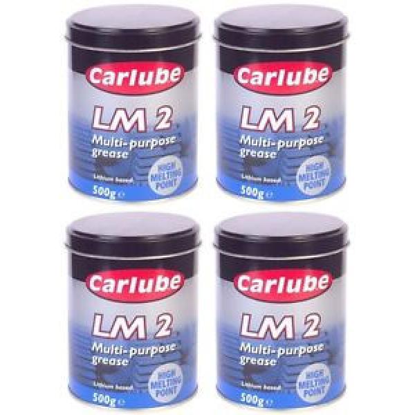 4 x Carlube LM 2 Multi-Purpose Grease Lithium Based High Melting Point 500g #1 image