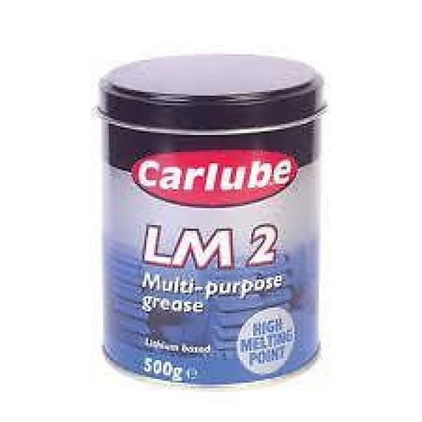4 x Carlube LM2 Lithium Grease 500g Tin Multi Purpose High Melting Point XMG500 #1 image
