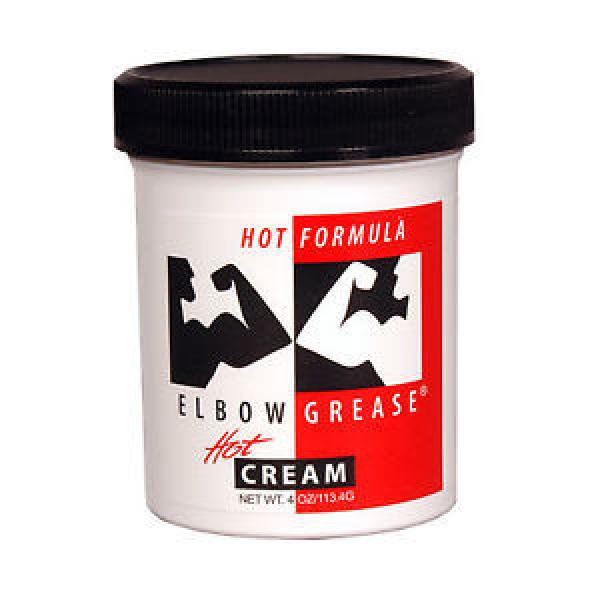 Elbow Grease Hot Cream Jar - 4oz Oil-Based Lube #1 image