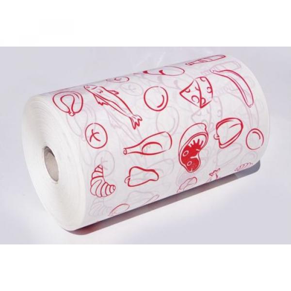 BUTCHER PAPER ROLL CUTTER PRINTED GREASE PROOF MEAT WRAPPING FOR CATERTING #5 image