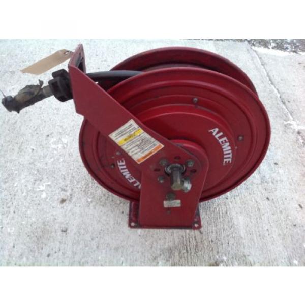 Alemite Heavy Duty Hose Reel Oil Grease Air Water With Oil Hose 7335-B - I005 #5 image