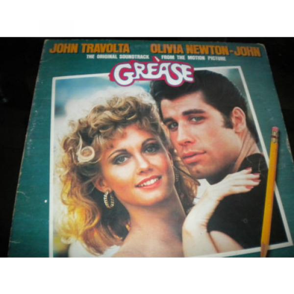 Grease - Original Soundtracks - Double Vinyl Record LP - 1978 - Made in France #1 image