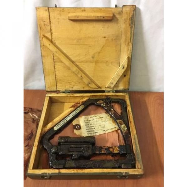 WWII VTG GUNNER&#039;S QUADRANT MODEL 1918 IN ORIGINAL BOX W/original Grease Packing #1 image