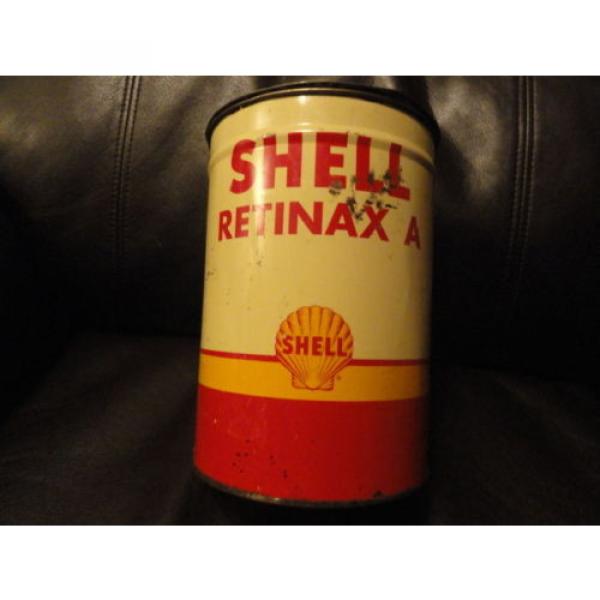 Shell Retinax A Multi Purpose Grease Can- Original - Shell Oil #1 image