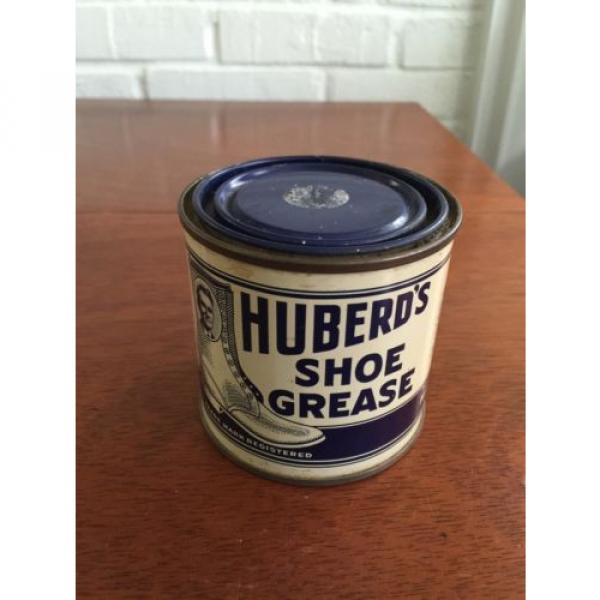 Huberd&#039;s Shoe Grease~~7 oz~~Advertising Tin~~Oregon #1 image