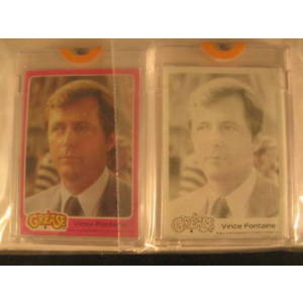 1978 Topps Grease PROOF (2) Card Set Vince Fontaine #4 #1 image