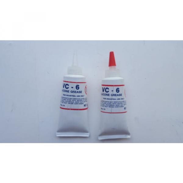 Lot of 2 VC-6 Silicone Grease Industrial Use 2.8 oz Transparent RMS CO VC - 6 #1 image