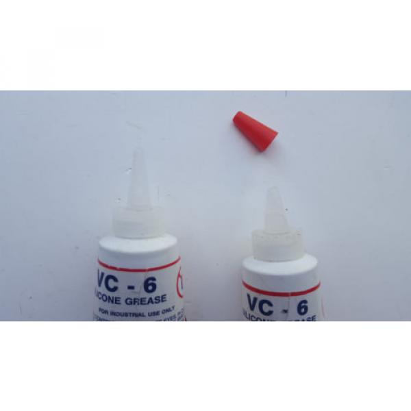 Lot of 2 VC-6 Silicone Grease Industrial Use 2.8 oz Transparent RMS CO VC - 6 #3 image