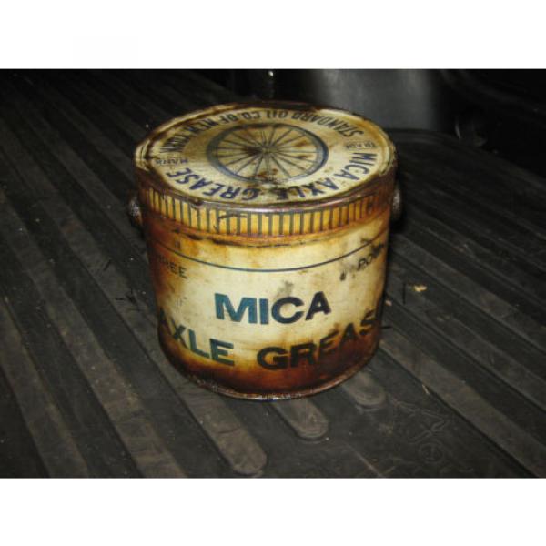 SOCONY MICA Axel Grease Tin Three Pound Can #2 image