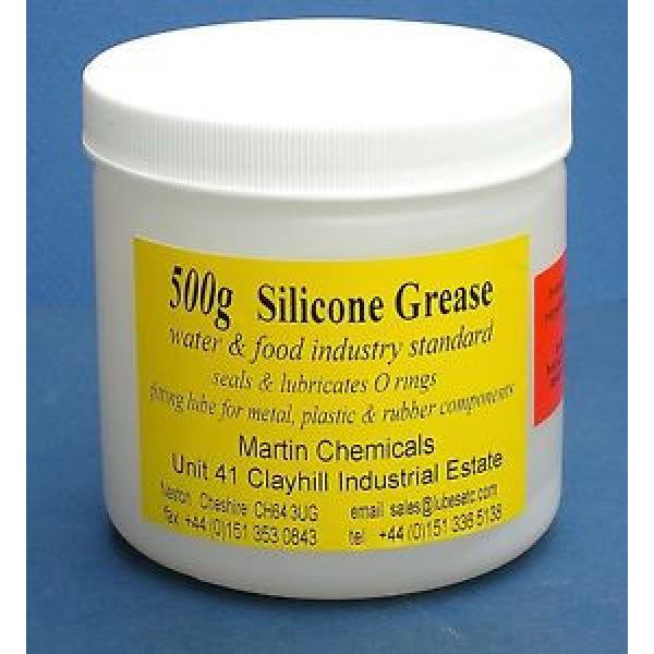 Silicone Grease 500gm (17.6 oz) pot water/food ok - for plastics &amp; rubber #1 image