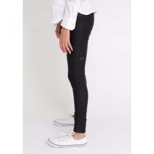 KSUBI &#039;SPRAY ON&#039; in &#039;GREASE&#039; Black Denim Super Skinny Mid Rise Jeans #1 image