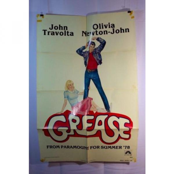 Grease &#034;Advance&#034;-1978-Original theater &#034;one-sheet&#034; movie poster NSS# 780018 #1 image