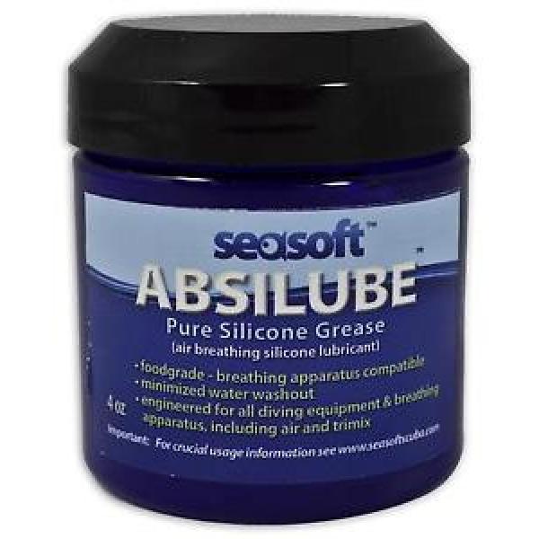 Seasoft ABSILUBE Pure Silicone Grease 4oz #1 image
