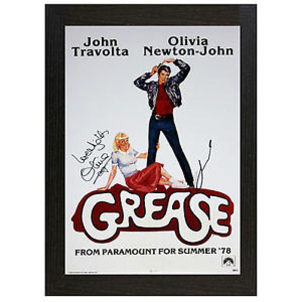 A3 Framed Poster Grease B Signed Picture #1 image