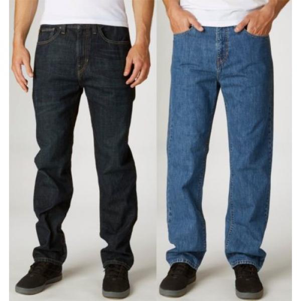 Fox Racing Mens Garage Relaxed Fit Denim Jeans #1 image