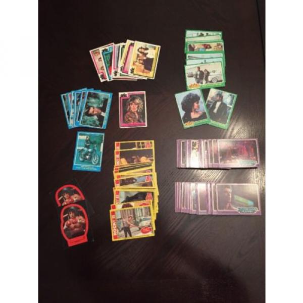 Various Vintage Trading Cards Rocky Saturday Night Fever Grease Etc #1 image