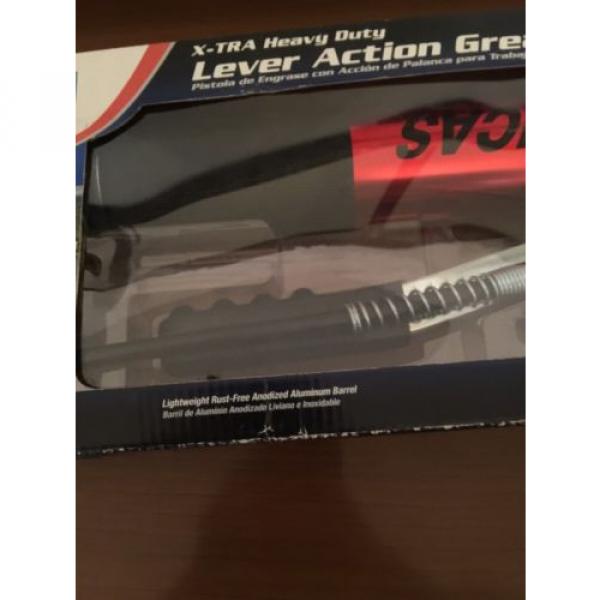Lucas New  3 Way Loading 14 oz Grease Gun X-tra Heavy Duty Lever Action #4 image
