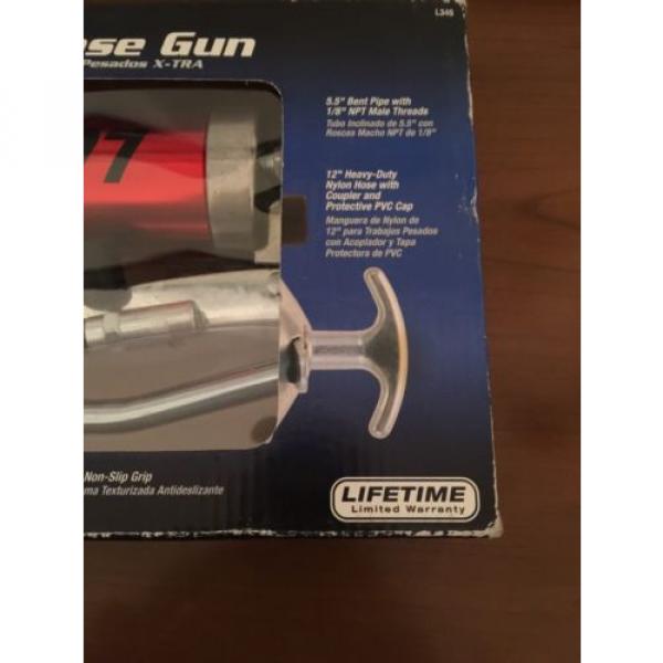 Lucas New  3 Way Loading 14 oz Grease Gun X-tra Heavy Duty Lever Action #5 image