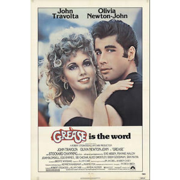 Grease 1978 Original Movie Poster Musical Romance #1 image