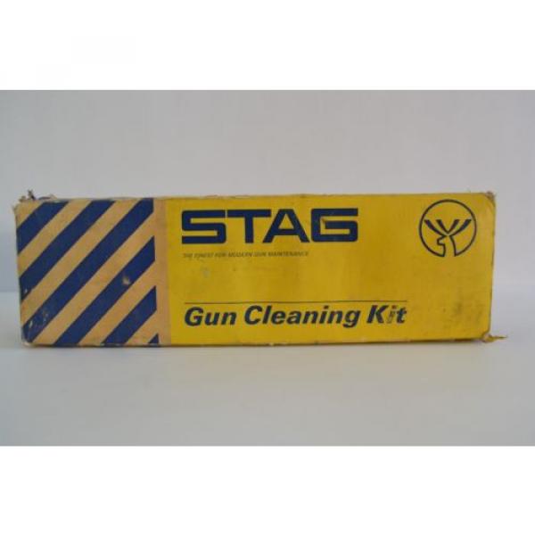 Vintage STAG 210 RIFLE Gun Cleaning Kit Gun Grease Oil Patches Nitro Powder Solv #4 image