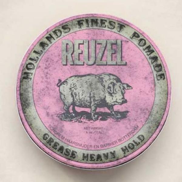 Reuzel Pink Heavy Hold Grease 4oz 113g (Medium Size) #1 image